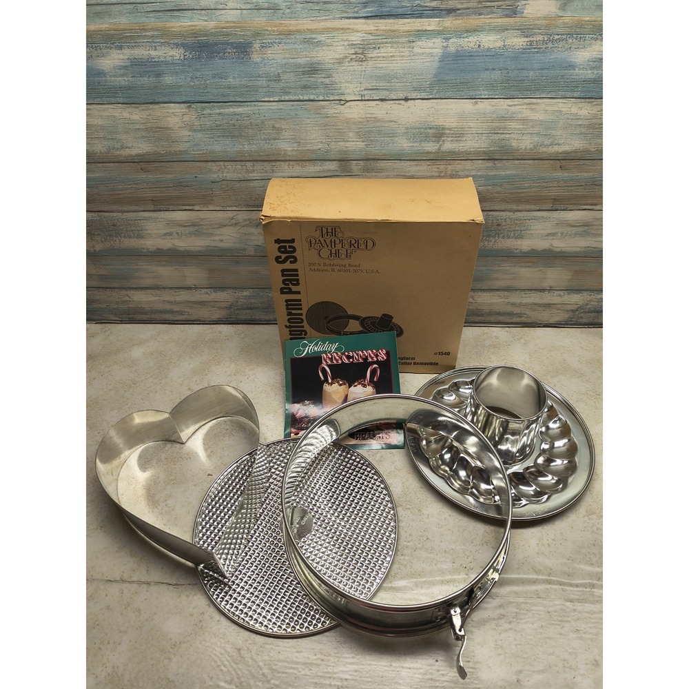 Pampered Chef Springform Pan Set #1540